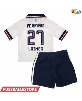 Günstige Bayern Munich Konrad Laimer #27 Auswärts Trikotsatzt Kinder 2026-27 Kurzarm (+ Kurze Hosen)